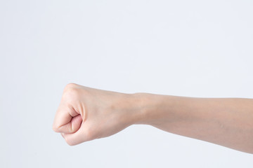手　ジェスチャー