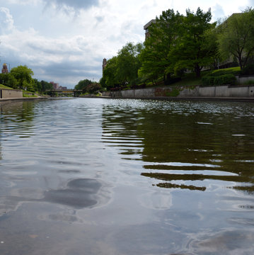 Bush creek in Kansas City, Missouri.