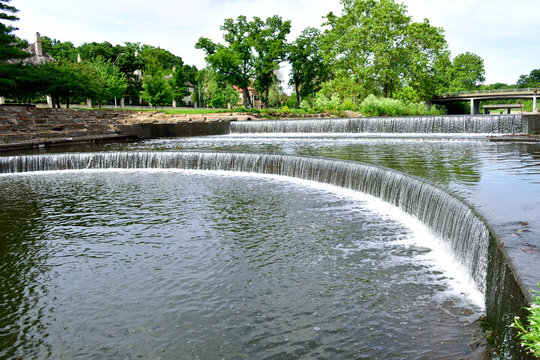 Bush creek in Kansas City, Missouri.