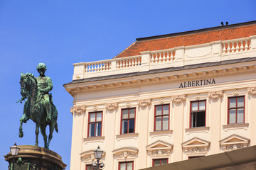 Fototapeta na wymiar Albertina museum, Vienna