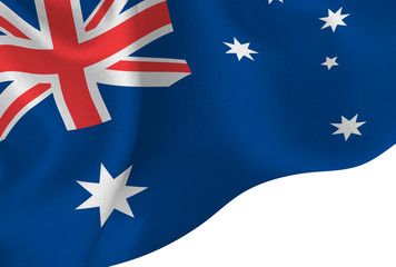 オーストラリア　 国旗　旗　背景 