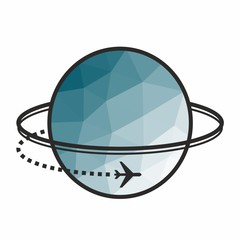 original and beautiful planet icon