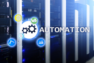 Automation of business Process and innovation technology in manufacturing. Internet and technology...