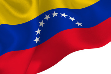 ベネズエラ　 国旗　旗　背景
