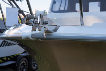 Boat details close-up