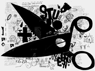 Символическое изображение ножниц  © moypapaboris