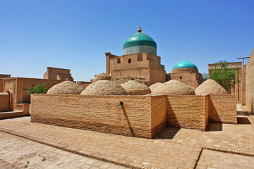 Old city in Khiva, Uzbekistan
