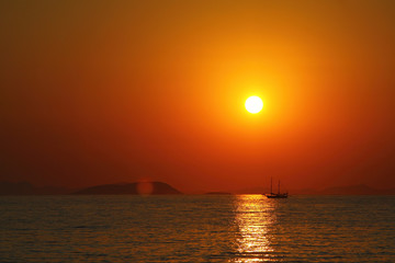 A small seaside town Turgutreis