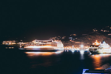 Mykonos, Greece Night Photography