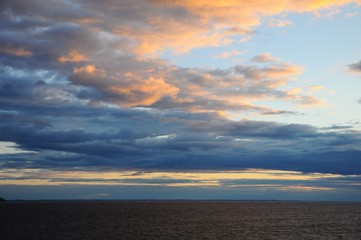 Beautiful Sunset in Alaska