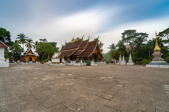 Wat Xieng Thong (Golden City Temple) in Luang Prabang, Laos. Xieng Thong temple is one of the most important of Lao monasteries.