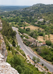 Fototapeta na wymiar Val d'Efner, Les Baux de Provence, Bouches-du-Rhone, Provence, France