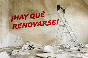 Hay qué renovarse, Cambiar, reiniciar, mover o renovar