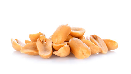 peanuts isolated on white background