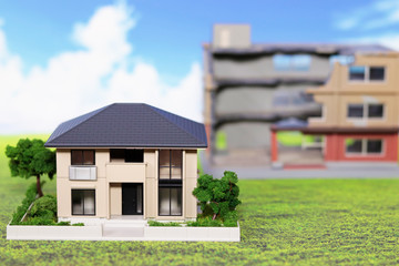 住宅の解体工事