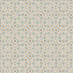 Abstract brown beige blue colorful geometric pattern