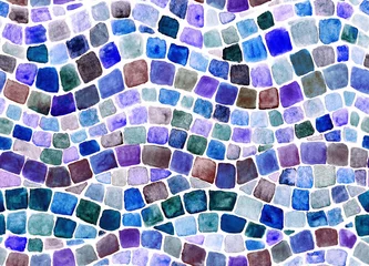 Fotobehang Wave mosaic © Sveta_Aho