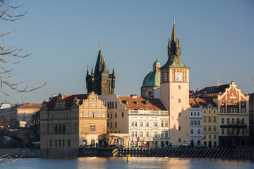 The streets of Prague. Prague, Czech Republic. 2014-01-05