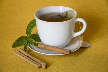 Té con menta y canela. © masauvalle