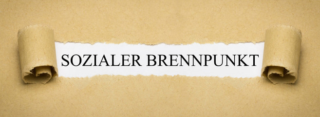 Sozialer Brennpunkt