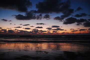 Fototapeta na wymiar Sonnenuntergang Tel Aviv