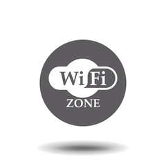 Wi-Fi flat icon vector