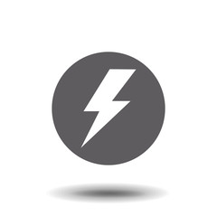 flash flat icon vector