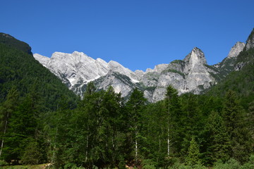 Fototapeta na wymiar Cimolais - Dolomiti Friulane in val Cimoliana