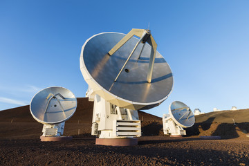 Mauna Kea Smithsonian Submillimeter Array, Big Island, Hawaii: