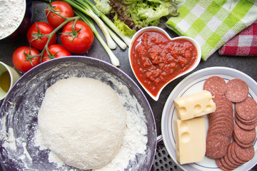 Pizza backen mit Liebe