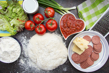 Pizza backen mit Liebe