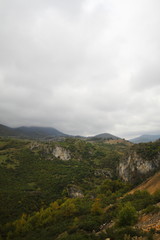 Naklejka premium A small seaside town Turgutreis