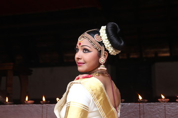 mohini attam dancer © fotomagic