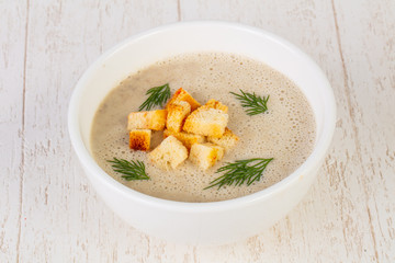 Mashroom cream soup