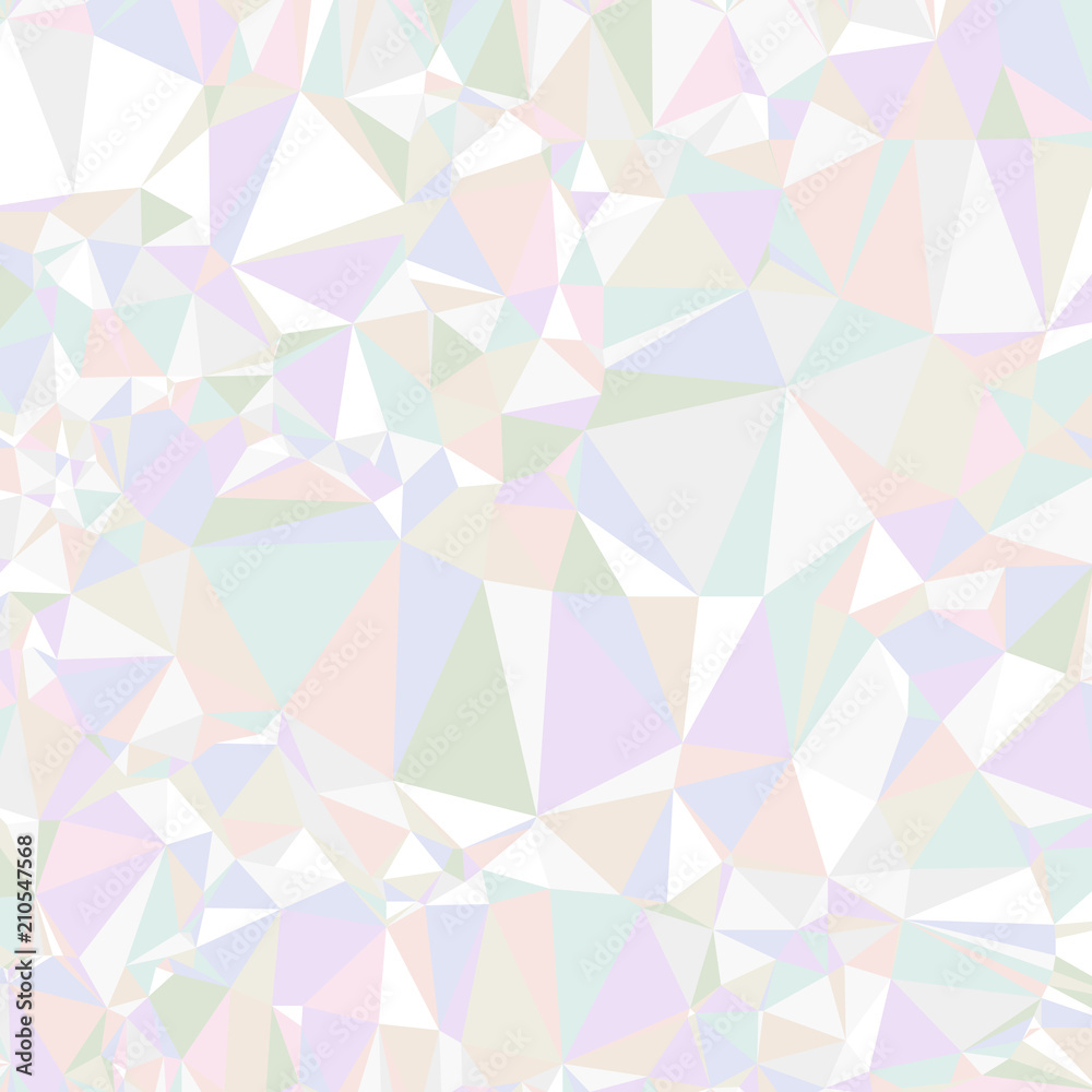 Poster abstract triangle background. colorful holographic design triangular vector pattern.