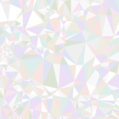 Obraz premium Abstract triangle background. Colorful holographic design triangular vector pattern.
