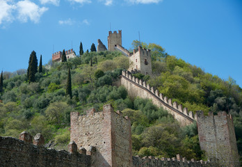 Marostica Vicenza beautiful little town in Italy famous for arts history 