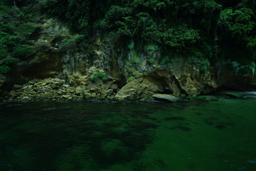 猿島の太陽の光