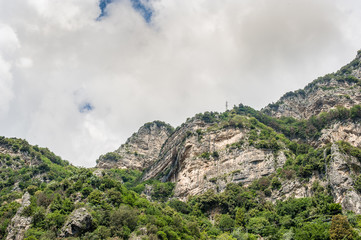 Fototapeta na wymiar Sorrento Mountains, Campania ,Italy