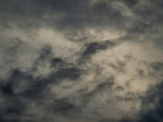 Obraz premium Clouds, rain, sky / The sky in the rainy season of tropical countries