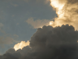 Clouds, rain, sky / The sky in the rainy season of tropical countries
