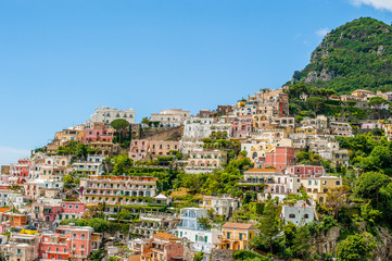 Fototapeta na wymiar Positano, Amalfi coast, Italy