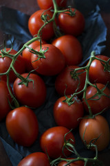 Red plum tomatoes 