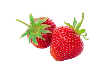 Strawberry isolated on white background