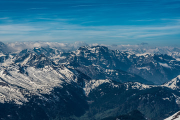 Santis. Swiss alps panorama