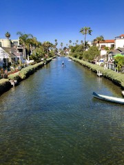 Fototapeta na wymiar Venice Canals, Los Angeles