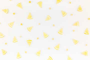 Hot summer refreshment lemonade idea