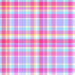 Seamless multicolored pattern. Checkered background. Abstract colored wallpaper of the surface. Bright colors. Doodle for design. Greeting cards