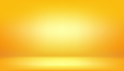yellow background, abstract gradient studio and wall texture vector and illustration, can be used presented your product