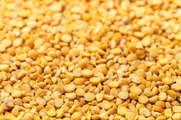 raw pea texture closeup